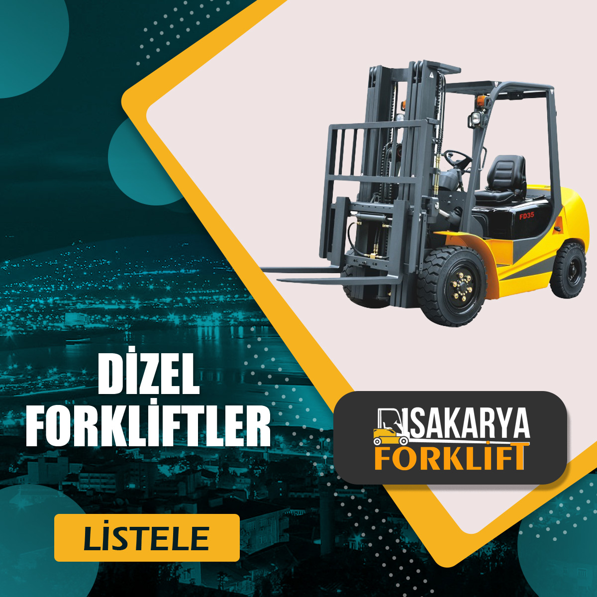  Sakarya Kiralk Dizel Forkliftler